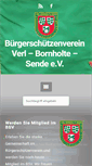 Mobile Screenshot of bsv-verl.de